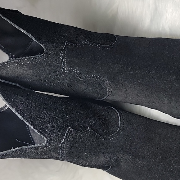Nine West Texan Bootie Black Women’s Size 9 1/2 - Picture 12 of 14